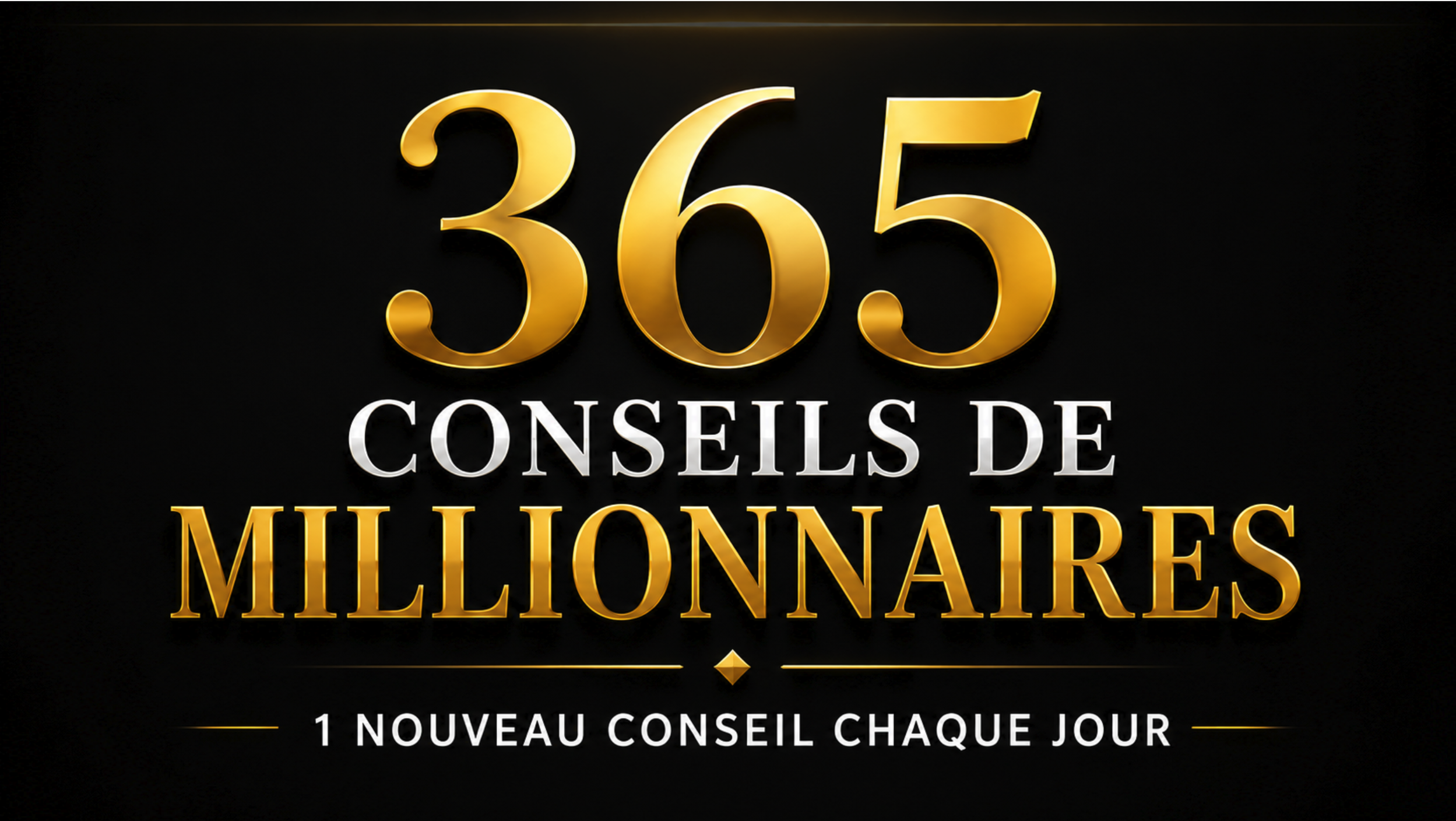 365 Conseils de millionnaires